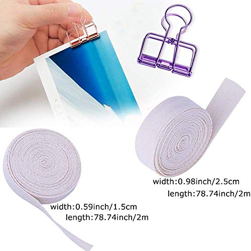 BUTUZE 32 Pieces Hand Bookbinding Tools, Bookbinding Kit for Beginners,Complete Bookbinding Tool Kit with Bookbinding Waxed Thread,Sewing Needles for BUTUZE