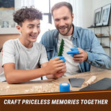 BeaverCraft BW16 pcs Basswood Carving Blocks Carving Wood Whittling Wood Bass to Carve Soft Wood Carving Kit for Beginners Block of Wood for Crafts BeaverCraft