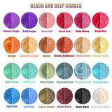 Mica Powder 24 Color 10g Each Pack, Pigment Powder Set for Painting, Nail Polish, Fine Arts, Lip Gloss, Makeup, Bath Bomb, Handmade Soap Making and SEISSO
