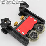 Versatile Bearing Roller Featherboards for Table Saw and Router Table Fence: Precise Cutting and Enhanced Safety with Featherboards for Table Saw ViewReal