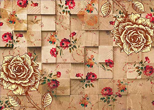 Abbaoww 100 Pcs Wood Blank Letter Tiles Unfinished Blank Wood Squares for Craft, Decoration, Altered Art and Laser Engraving Carving Abbaoww