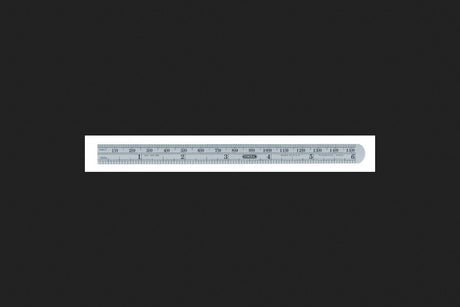 General Tools 305ME 6 x 15/32 Flex Precision Stainless Steel Rule General Tools