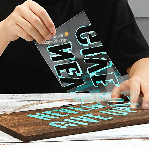 25 Pieces 4 mil Blank Stencil Material Mylar Template Sheets for Stencils, 12 x 12 inches AOOIIN