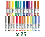 Crayola Pip Squeaks Marker Set (65ct), Washable Markers for Kids, Kids Art Supplies, Holiday Gift for Kids, Mini Markers, Stocking Stuffer, 4+ Crayola