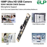 Webcamera_usb 16mp Autofocus USB Camera Module with Microphone for Computer Mini Lightburn Camera Micro USB Security PC Camera CCTV Video Laser IEights
