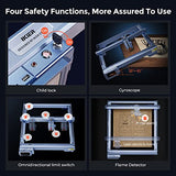 IKIER K1 Ultra Laser Engraver with Air Assist and Rotary Roller, 36W Output Laser Cutter and Engraver Machine, 180W DIY Laser Engraving Machine, IKIER