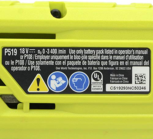 Ryobi P519 18V One+ Reciprocating Saw (Bare Tool)