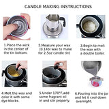 SUPERSUN Candles Making Kit for Adult - Christmas DIY Gift for Kid and Beginner, Includes Beeswax, Essential Oils, Dyes, and More DIY Candle Making SUPERSUN