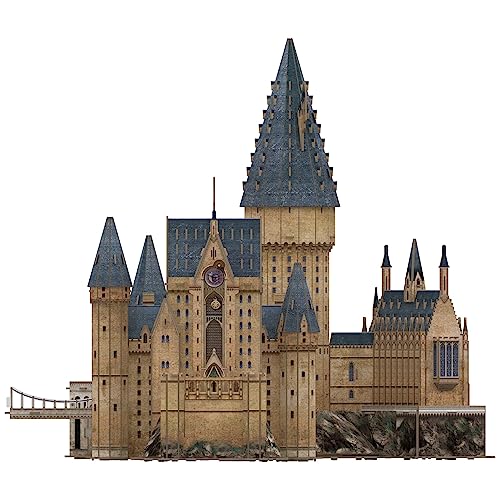 4D Cityscape Harry Potter Great Hall Paper 3D Puzzle Standard, Multicolored - WoodArtSupply