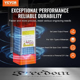 VEVOR, 5W Output Engraving Machine, 16.1" x 15.7" Large Working Area 10000mm/min Movement Speed, Compressed Spot with Eye Protection, Laser Cutter VEVOR