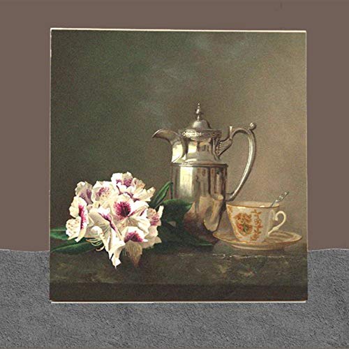 Yarlung 10 Pack Unfinished Wood Panels, 8 x 8 Inches Birch Wooden Cradled Painting Panel Canvas Boards for Watercolor, Arts and DIY Crafts, Easel yarlung