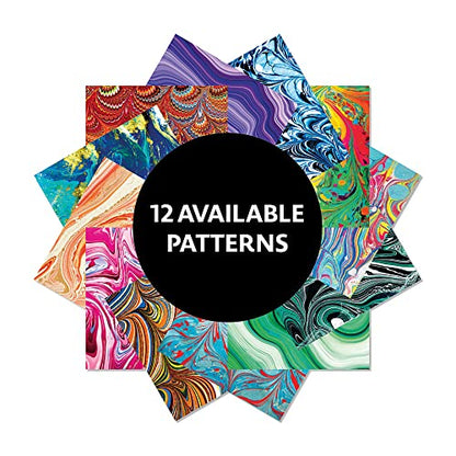 Origami Paper 200 sheets Marbled Patterns 6" (15 cm): Tuttle Origami Paper: Double Sided Origami Sheets Printed with 12 Different Patterns - WoodArtSupply