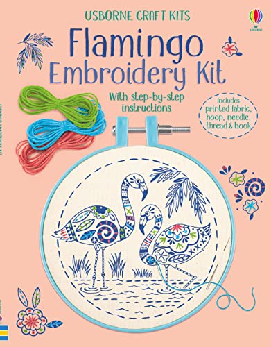 Embroidery Kit: Flamingo (Embroidery Kits) WoodArtSupply