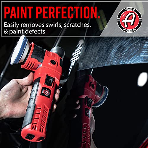 Adam’s SK Pro 12mm Car Polisher - Professional Dual Action Polisher For Car Detailing - Paint Correction, Waxer Buffer DA Polisher - Variable Speed Adam's Polishes