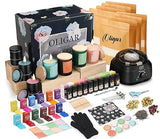 Oligar Complete Candle Making Kit with Wax Melter, Candle Making Supplies, DIY Arts&Crafts Kits Gift for Beginners,Adults,Kids,Including Electric Oligar