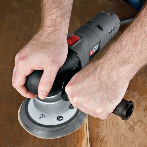 PORTER-CABLE Sander with Polishing Pad, 4.5-Amp, 6-Inch Polisher, 2,500-6,800 OPM, Corded (7346SP)