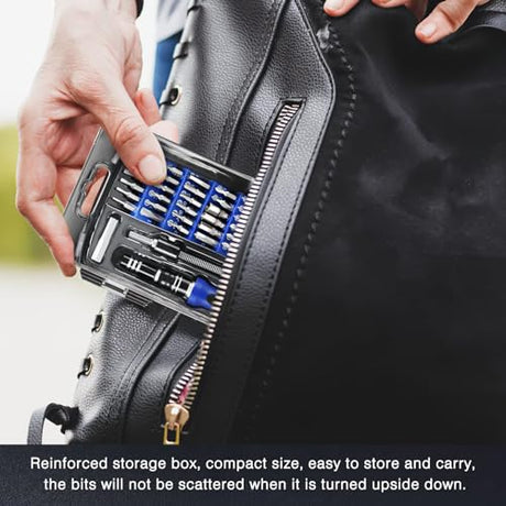 ORIA Precision Screwdriver Kit, 60 in 1 with 56 Bits Screwdriver Set, Magnetic Driver Kit with Flexible Shaft, Extension Rod for Mobile Phone, ORIA
