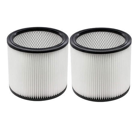 2 Pack Replacement Filter Compatible with Shop Vac 90304 90333 90350, Reusable and Washable Cartridge Filters Fits Most 5 Gallon and above Wet/Dry PureSturdy
