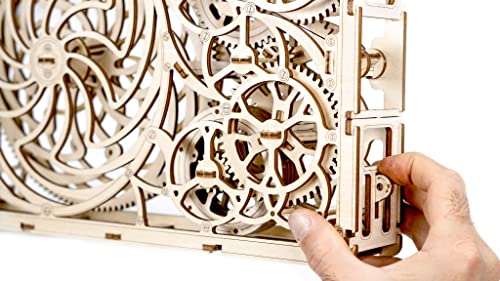 WOODEN.CITY Kinetic Wood Sculpture - Kinetic Art Table 3D Puzzle