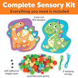 Creativity for Kids Pom Pom Pictures: Dinosaurs - Toddler Learning Toys, Sensory Play for Ages 3+ Creativity for Kids