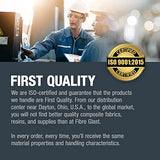 Fibre Glast Ultra Lightweight Carbon Graphite Veil Cloth – Sheer Sandable Surface Fabric Coat for Air, Car, Auto, Boat & Marine Repairs –Epoxy-Resin Fibre Glast