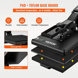 VEVOR Heat Press, 15x15 Power Heat Press Machine, Fast Heating, High Pressure Heat Press Machine for T-Shirt, Digital Industrial Sublimation Printer VEVOR