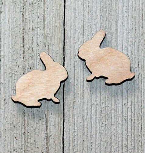 16" Bunny Rabbit Unfinished Wood Cutout Crafts Door Hanger Wreath Cabin Sign Forest