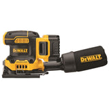 DEWALT 20V MAX* XR Palm Sander, Sheet, Variable Speed, 5-Ah Battery, 1/4-Inch (DCW200P1) DEWALT