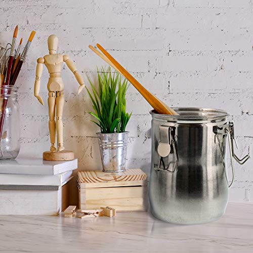 US Art Supply Large Stainless Steel Leak-Proof Premium Brush Washer US Art Supply