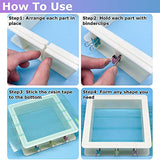 Nomanak 2-Pack Adjustable Mold-Housing for Silicone Molds-Making - Silicone Molds, Mold Making Silicone Rubber, Mold Housing Kit, Housing Frame for Nomanak