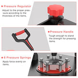 OIIEE Heat Press Machine 8 in 1 Combo Heat Press 15 x 15 Inch Heat Transfer Machine 360-Degree Swing Away Digital Shirt Printing Multifunction Heat oiiee