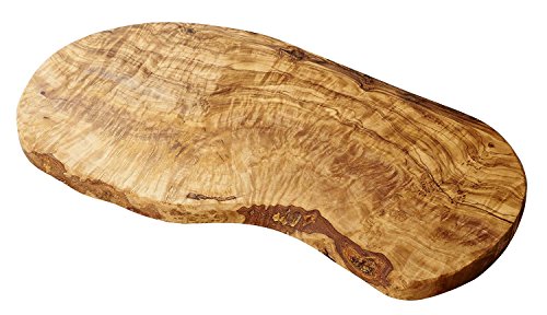 Naturally Med - Olive Wood Cutting Board/Cheese Board - 14 inch Naturally Med
