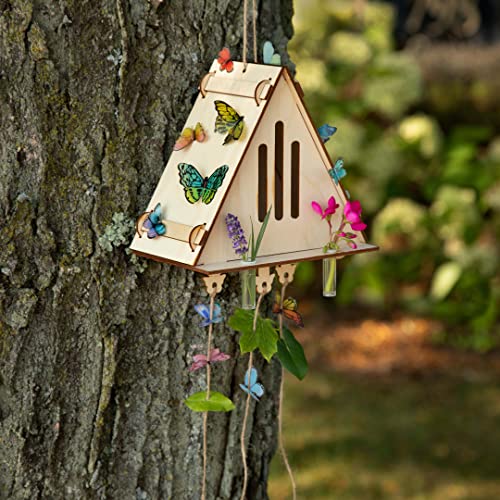 PlayMonster AW118 Make a Butterfly House Craft-Tastic - WoodArtSupply