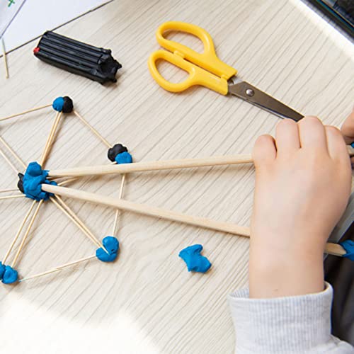 HOSSIAN Wooden Dowel Rods 20PCS Wood Sticks Wooden dowels for Crafts-Unfinished Round Hardwood Sticks HOSSIAN