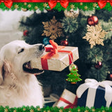 Wooden Christmas Tree Ornaments to Paint Christmas Thanksgiving Decoration Cutouts Unfinished 24PCS 3.5 x 3 inches, DIY Blank Unfinished Christmas Sophena