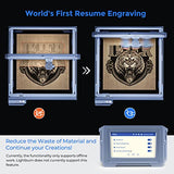 IKIER K1 Ultra Laser Engraver with Air Assist and Rotary Roller, 36W Output Laser Cutter and Engraver Machine, 180W DIY Laser Engraving Machine, IKIER