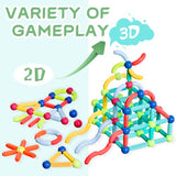 Boys Girls Toys Age 4-5,Little Boy Magnetic Blocks Sticks Tiles Construction Building, Learning Education Stem Preschool Toddler Kids Toys for 3+ BigShu