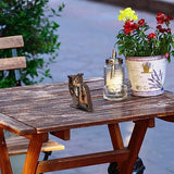 Rustic 3D Wooden Owl Carving Wall Décor - Multi-Layer Silhouette Figurine for Farmhouse and Mountain Theme Decor DOITOOL