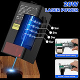 Twotrees TTS-20 Pro Laser Engraver 20W Output Laser Cutter 160W Laser Engraving Machine,98% Pre-Installed DIY Laser Cutter and Engraver CNC Laser Twotrees