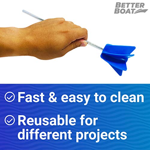 Paint Mixer for Drill & Art Epoxy Resin Mixer or Epoxy Mixer for Resin Paint Stirrer for Drill Paint Mixer Attachment & Mud Quart or Gallon Mixing Better Boat