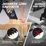 KELIN 78pcs Oscillating Tool Blade Kit with Japanese Long Teeth and Titanium Coated Saw Blades, High Efficient Multitool Blades for Metal Wood, KELIN