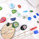 Resin Jewelry Molds, Jewelry Molds for Resin Casting, Silicone Molds for Epoxy Resin, Pendant Mold for DIY Gem Cabochon Pendant, Earring, Necklace Actvty