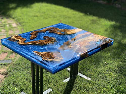 Superclear Deep Pour Epoxy Resin Kit, Premium Commercial Grade, 0.75 Gallons - 2:1 Crystal Clear Liquid Glass Pouring up to 2-4" - Self-Leveling Food FGCI