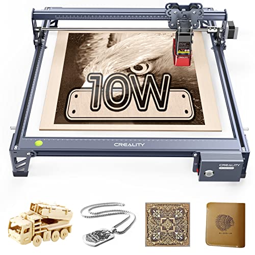 Creality Laser Engraver, 10W Laser Cutter for Personalized Gifts, 72W High Accuracy Laser Engraving Machine, DIY CNC Machine and Laser Engraver for