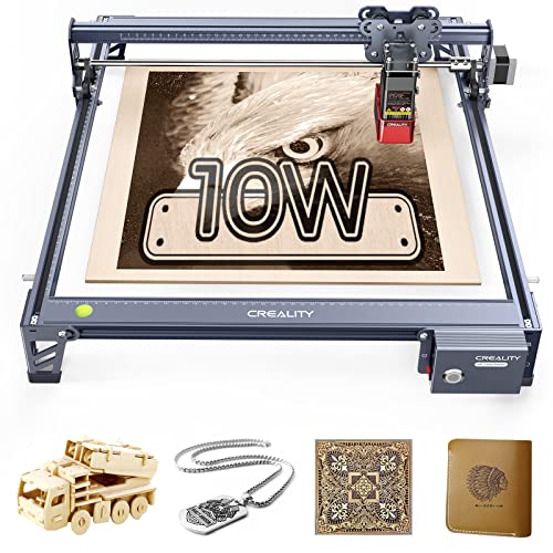 Creality Laser Engraver, 10W Laser Cutter for Personalized Gifts, 72W High Accuracy Laser Engraving Machine, DIY CNC Machine and Laser Engraver for - WoodArtSupply