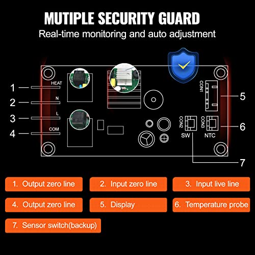 VEVOR Tumbler Heat Press Machine - Mug Press Machine for 20oz-30oz Straight Sublimation Blanks Skinny Tumbler, 11-16oz Mug Press with Sublimation VEVOR