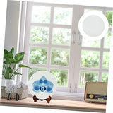 Tofficu Pottery White White Serving Platters Unfinished Ceramic Tiles Unfinished Ceramic Plate Dinner Decoracion para Mesa De Comedor Hand Ceramic Tofficu