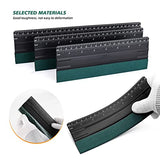 EHDIS Vinyl Squeegee Tool Window Tint Squeegee Tool 3PCS Big Size Felt Edge Vinyl Wrap Squeegee for Vinyl Graphic Decal Car Wrapping Applicator Large EHDIS