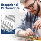 XOOL 62 in 1 Precision Screwdriver Kit, Electronics Repair Tool Kit, Magnetic Driver Kit with Flexible Shaft, Extension Rod for Mobile Phone, XOOL