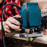 35 Piece Carbide Router Bits Set, 1/2" Shank, Multiple Route Bits, Aluminum Case EDMBG